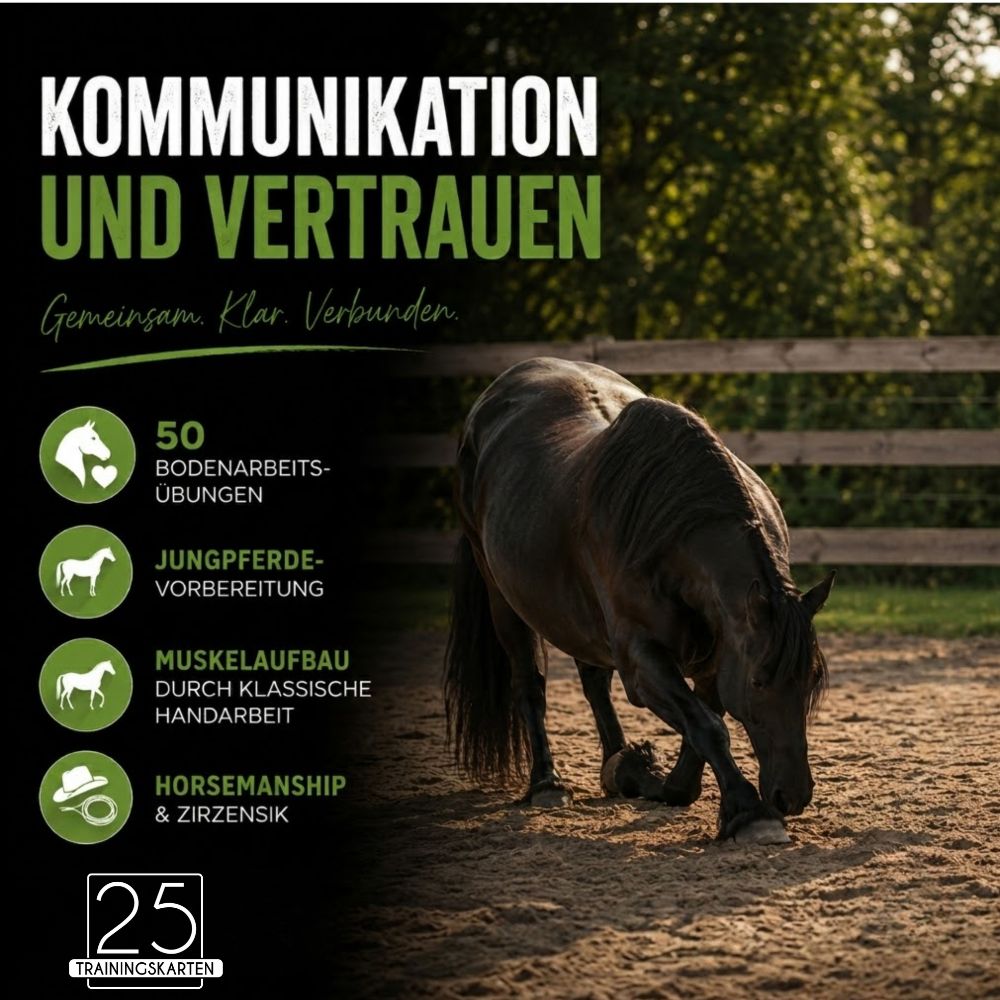 Kommunikation & Vertrauen - Perfekt für Jungpferde