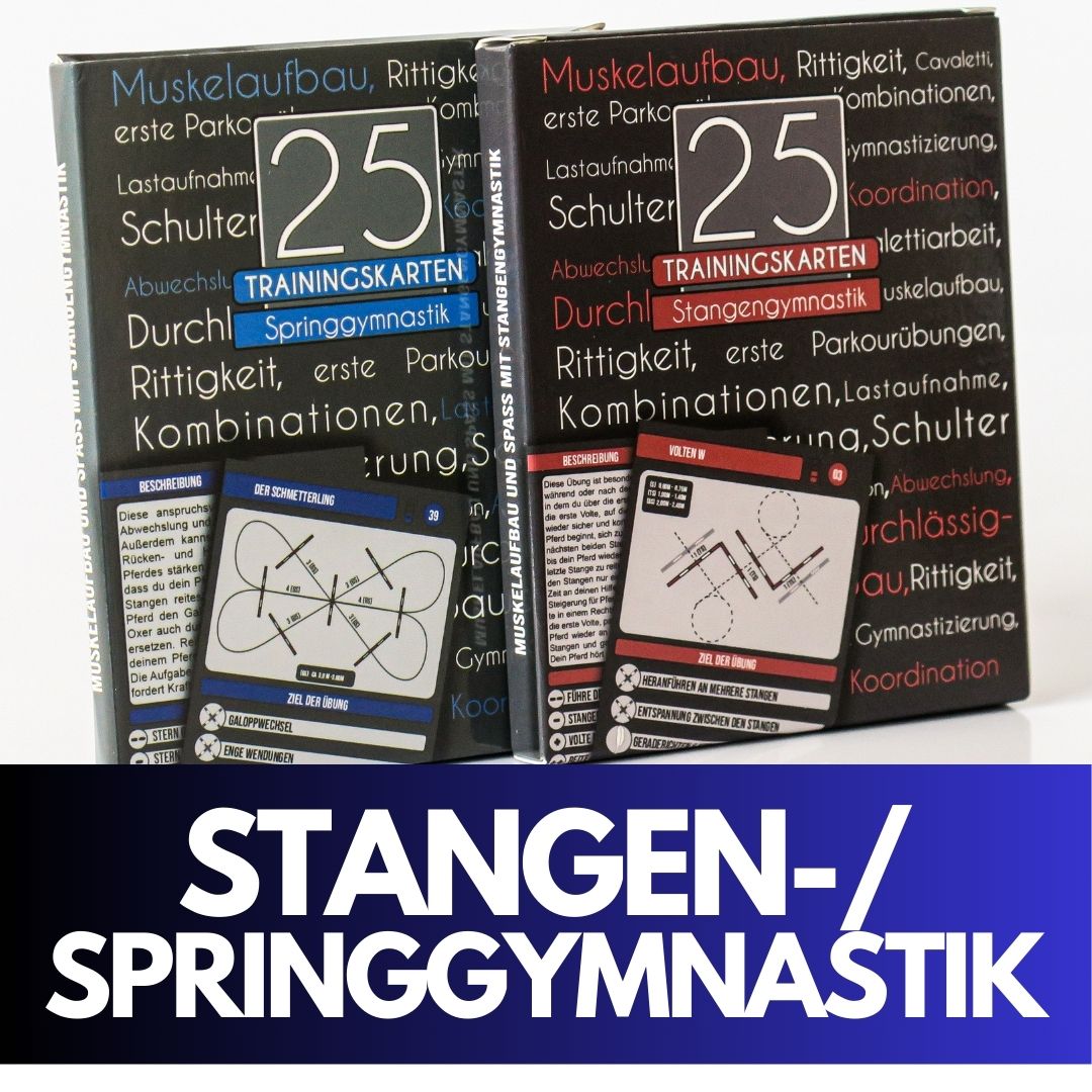 Stangen- und Springgymnastik  25 Trainingskarten Wähle dein Set: Stangen- & Springgymnastik