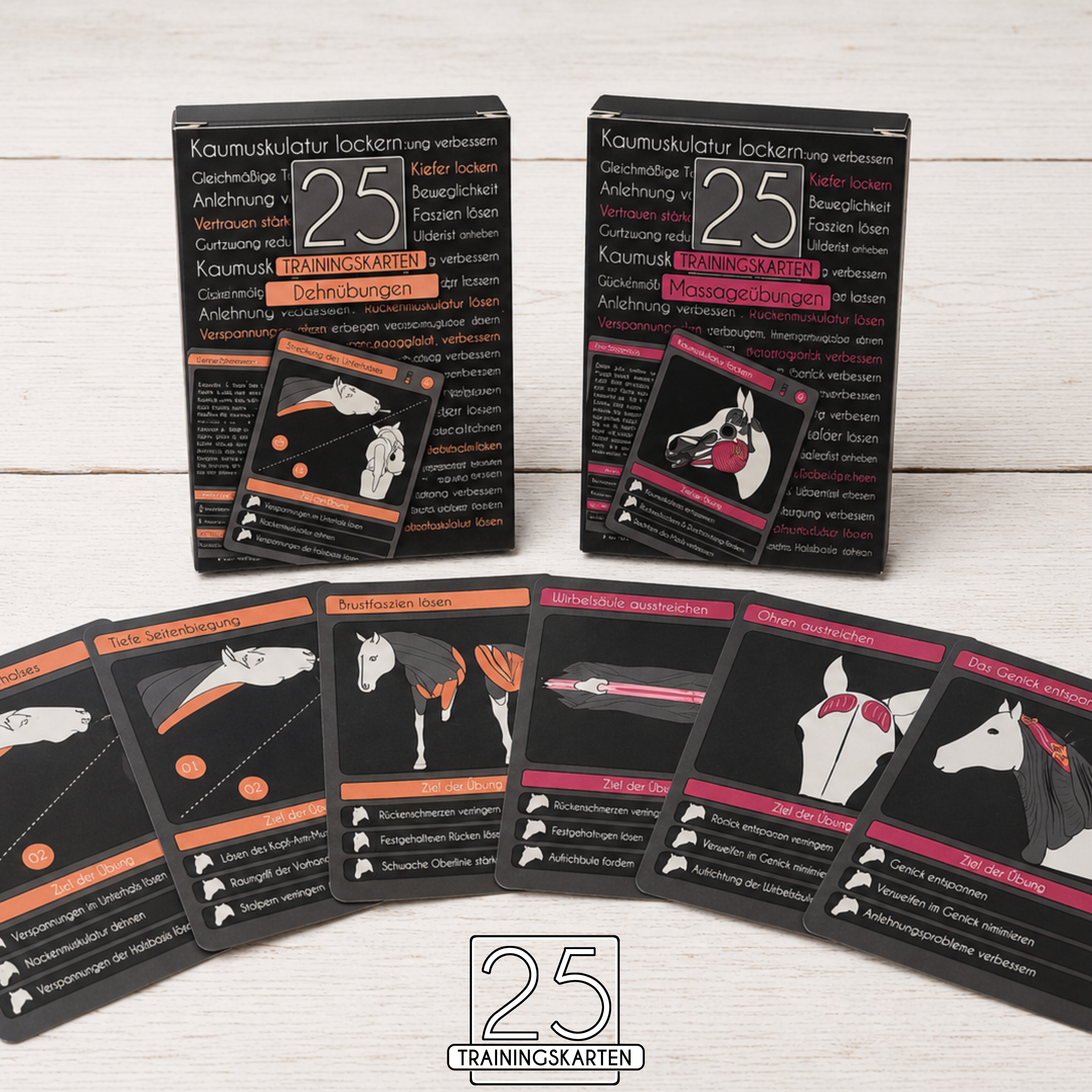 Physio-Paket für Pferde | 50 Dehn- & Massageübungen