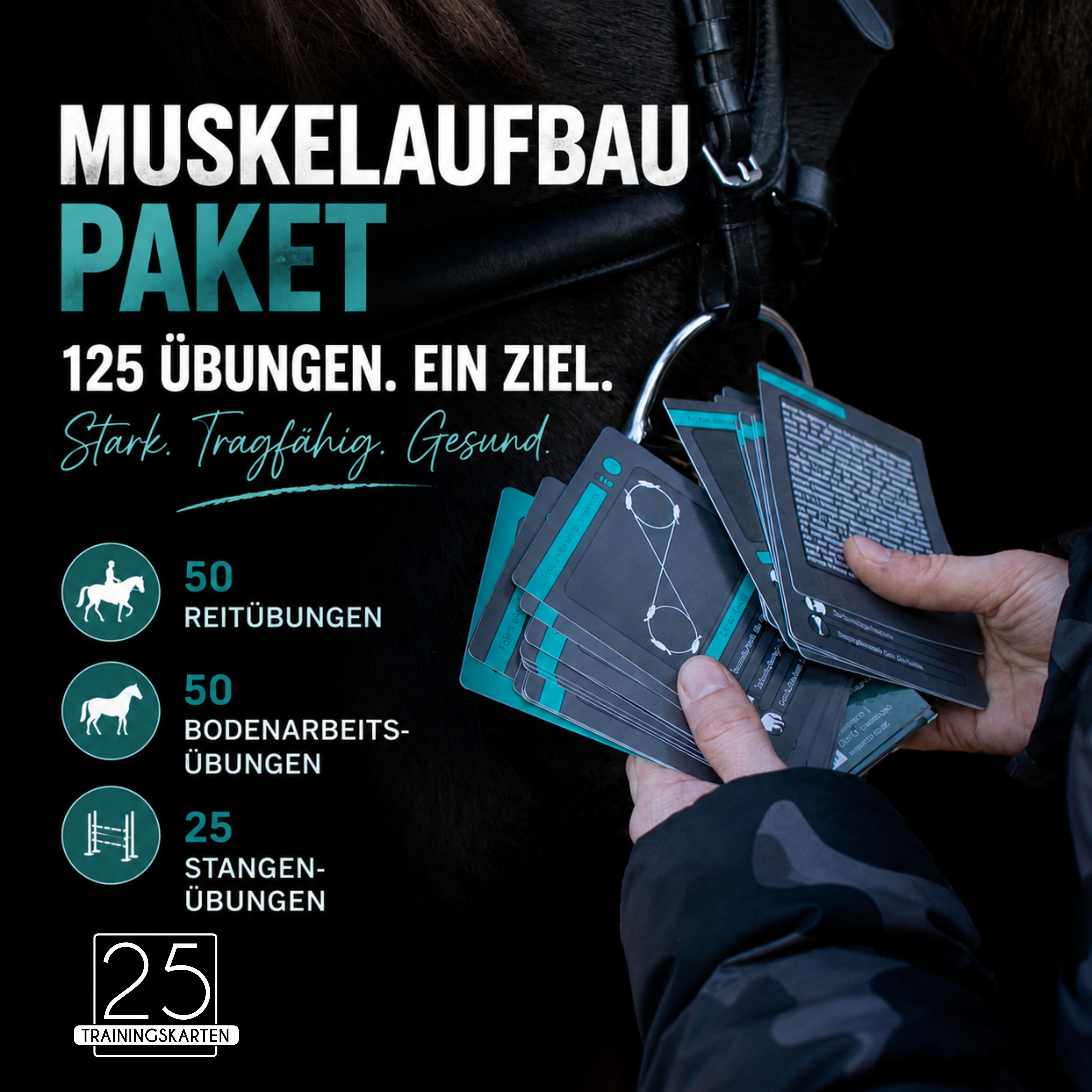 Muskelaufbau-Paket für Pferde